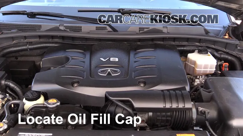 2011 Infiniti QX56 5.6L V8 Oil